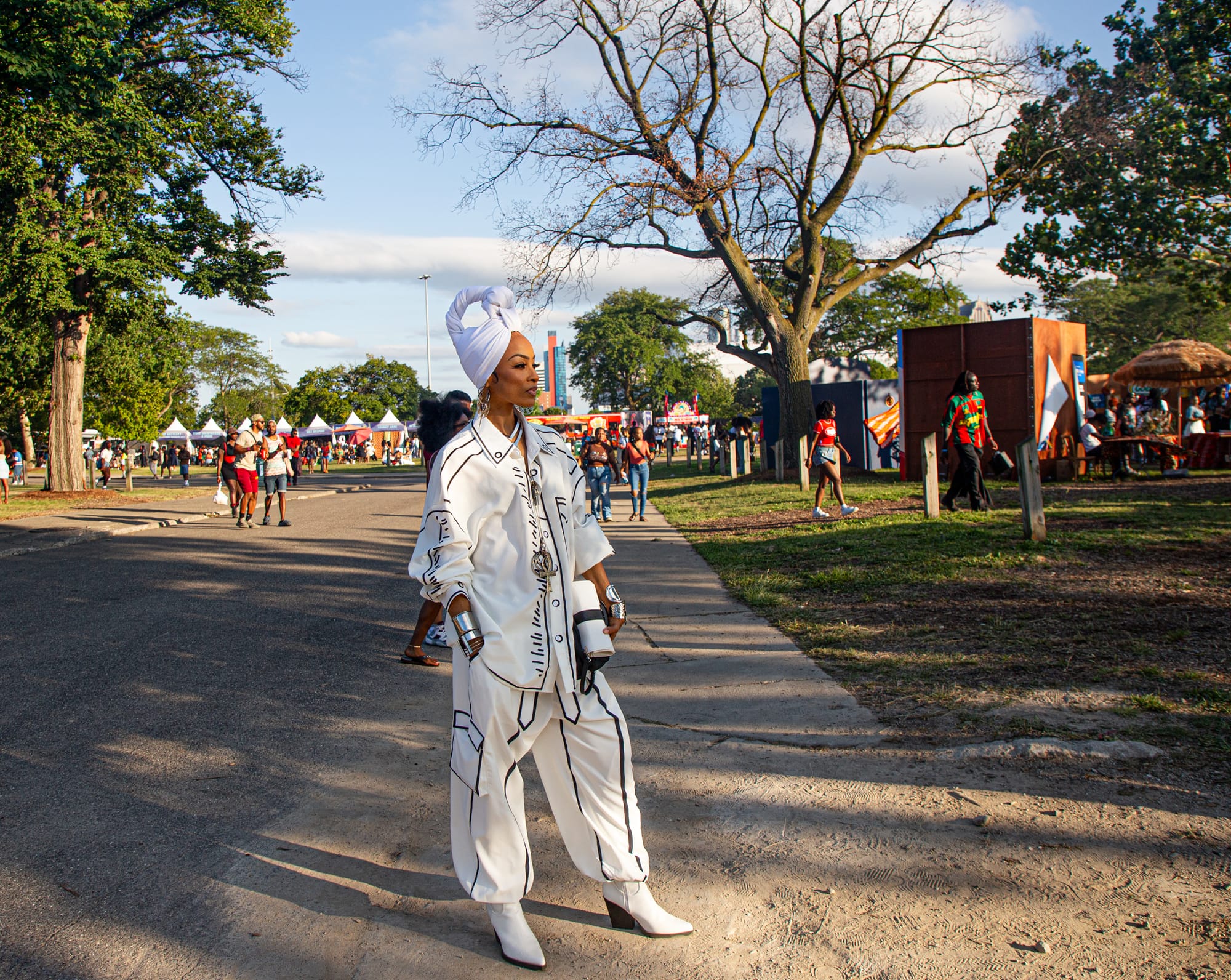 Detroiters didn’t hold back on the style, food and vibes at AfroFuture’s U.S. debut