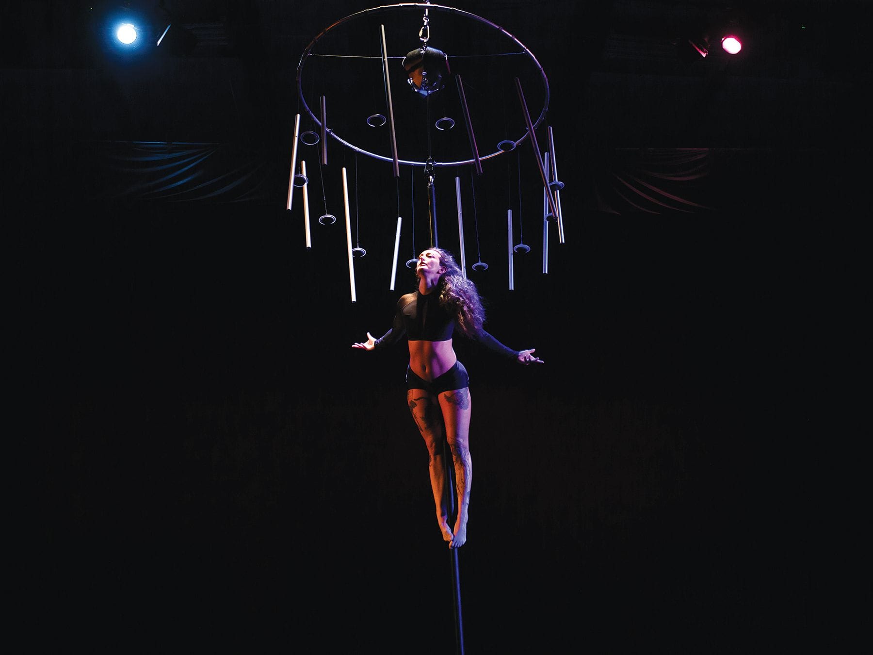 Athleticism in the Air: Acrobatics & Aerial Arabesques in West Oakland