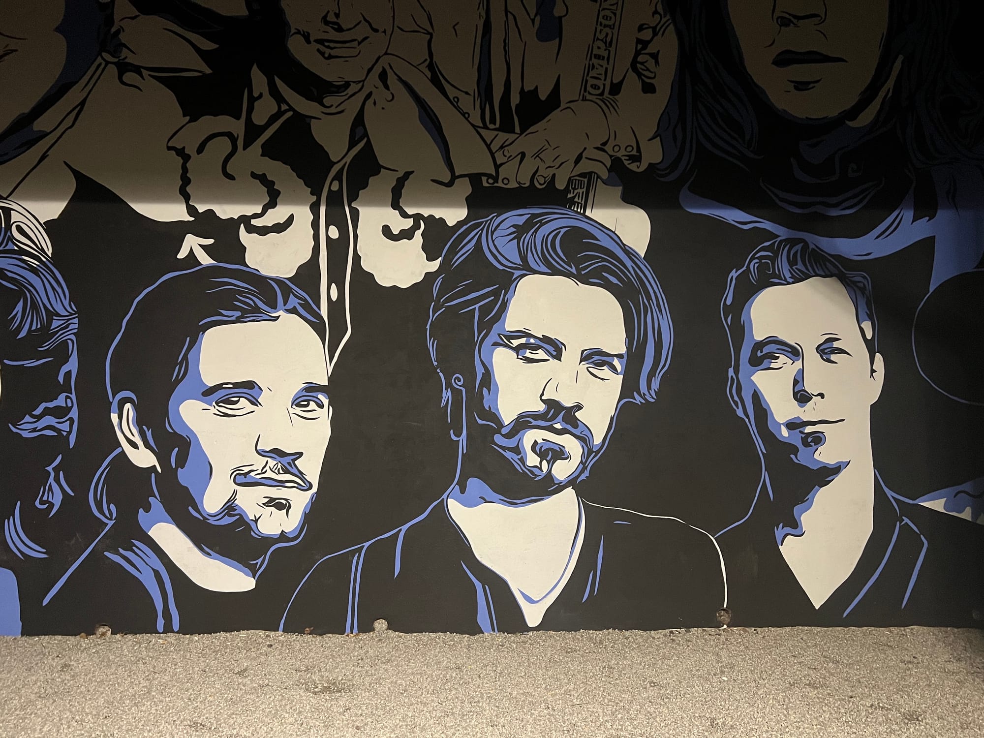 tulsa, music, hanson, cain's ballroom, mural