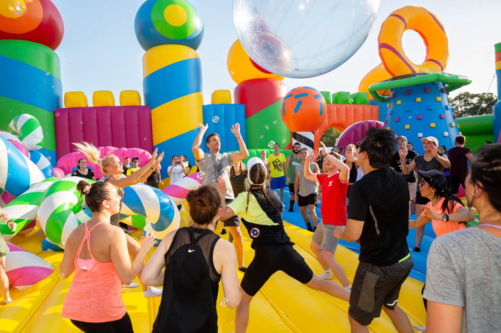 Adults, Too, Get To Bounce