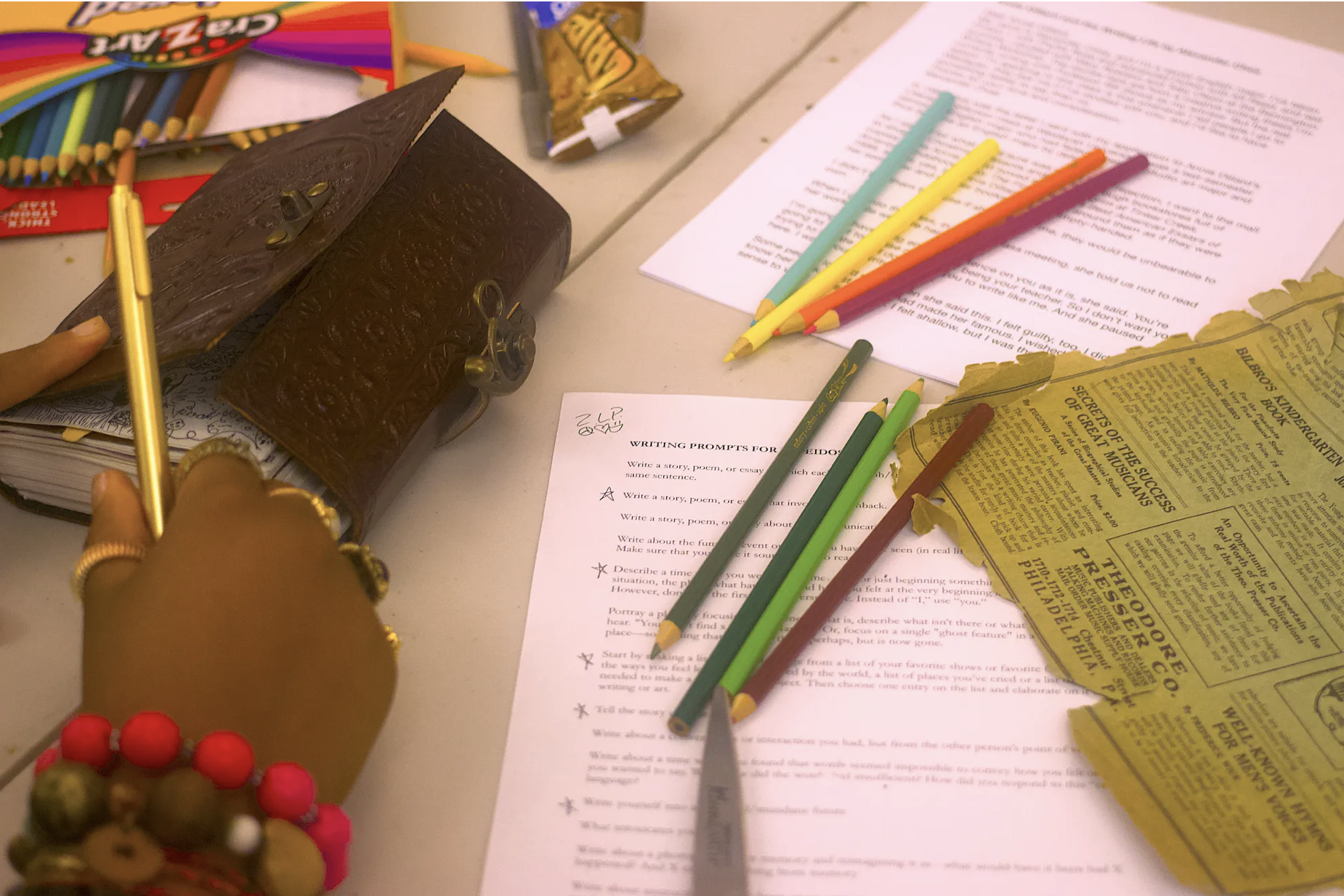 Kaleidoscopic Workshop Gets Qommunity Writing