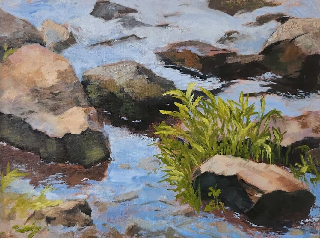 Oil And Acrylic Mix