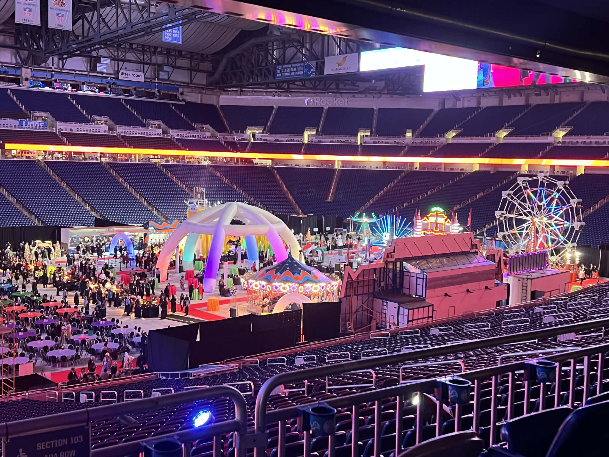 Carnival Meets Black Tie