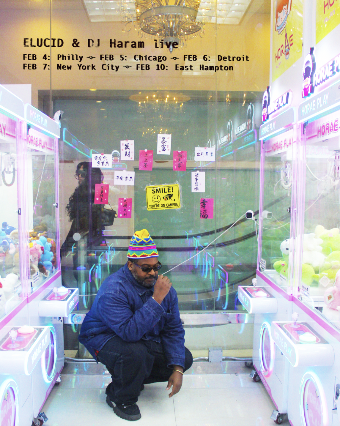 Elucid Takes The Scene Outside