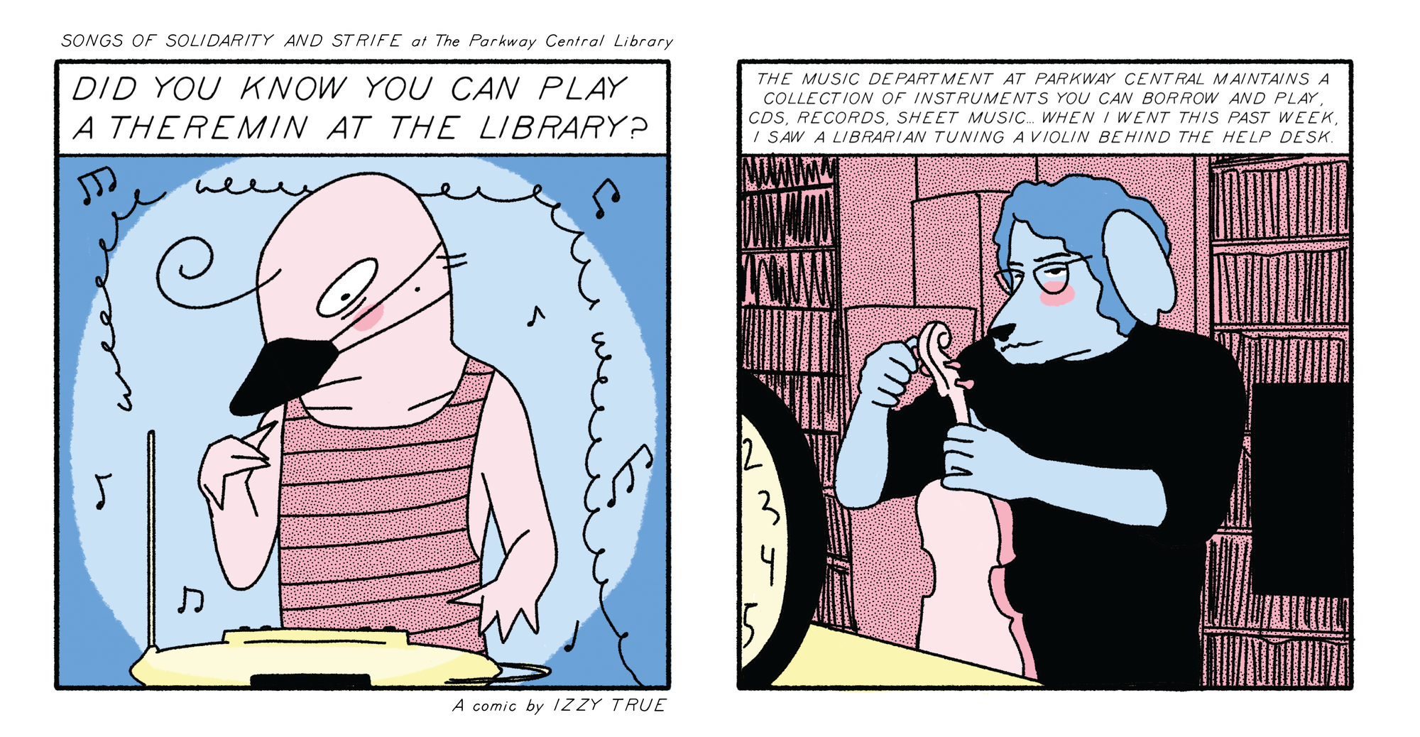 Checking Out The Library's Theremin