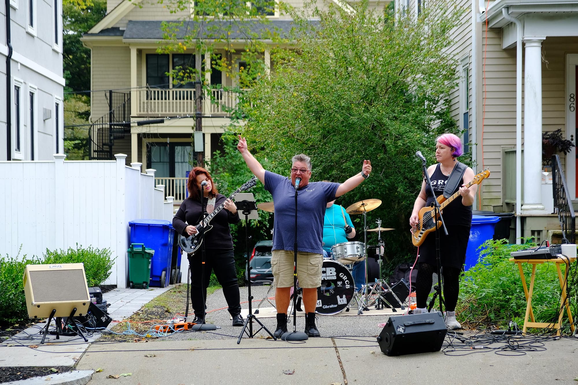 Menopausal ​“Sküll” Girls Smash Porchfest