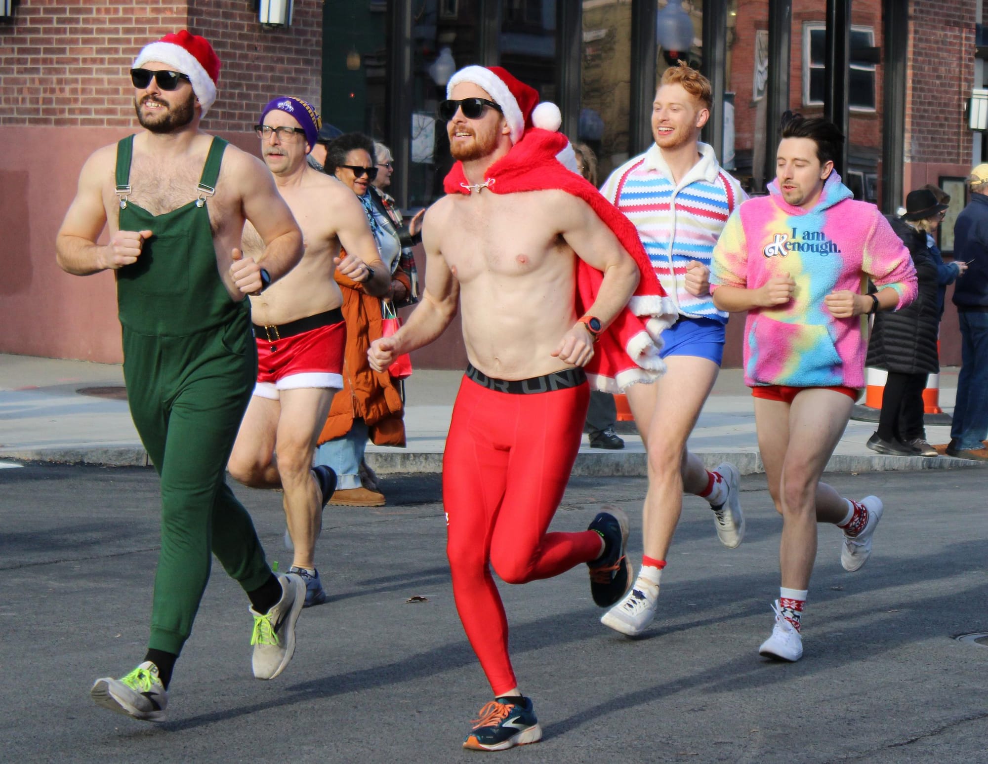 Speedo Santas Overrun New York’s Capital