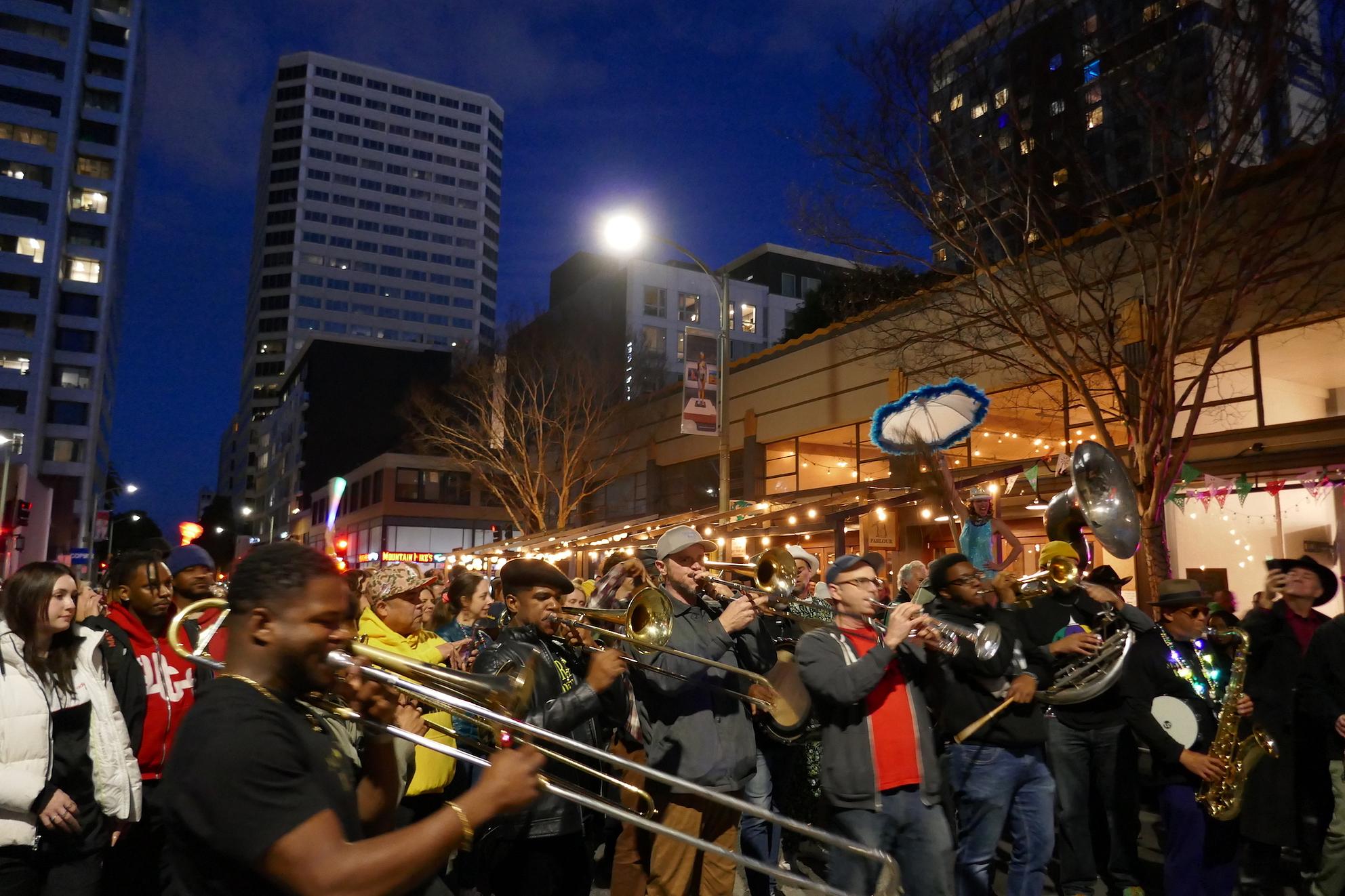 Fat Tuesday Rolls Through The Bay