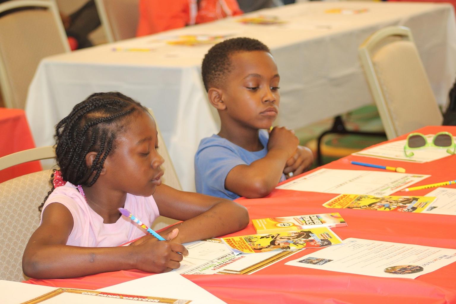 Soap-Dwelling Alien Created At Juneteenth Cartoonist-Kids Confab