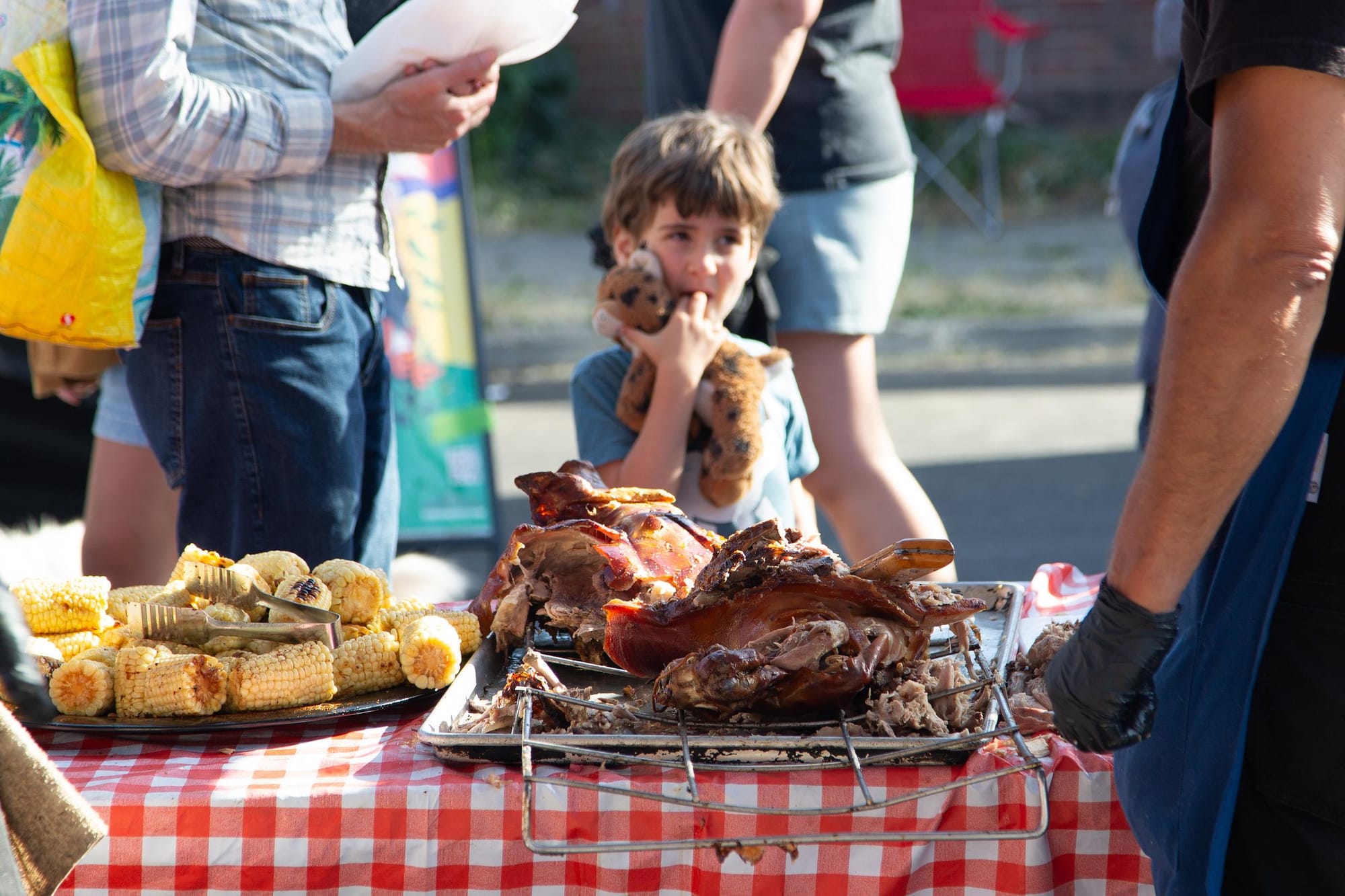 Night Market Boasts Baller Turnout