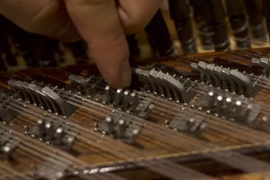 The Kanun Squeezes In Between C And C sharp