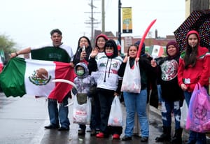 Detroiters Mark Cinco de Mayo Despite Rain, Cold, Politics