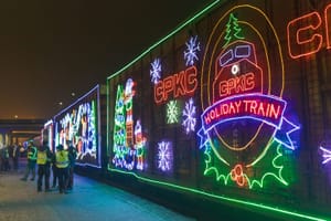 Holiday Train Ushers In Holiday Spirit