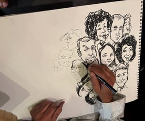 Keith Douglas's Caricature Makes The Ordinary Weird