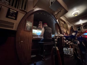 The Piano Man At The German Bar