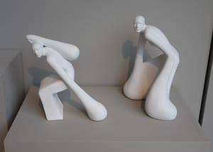 Two Artists Carry The Weight